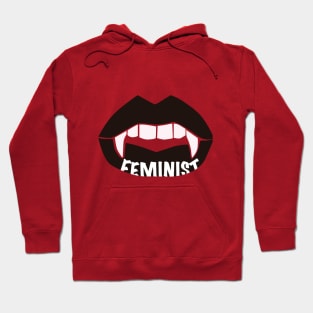 Vampire feminist. Hoodie